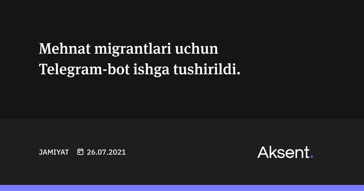 Aksent.uz