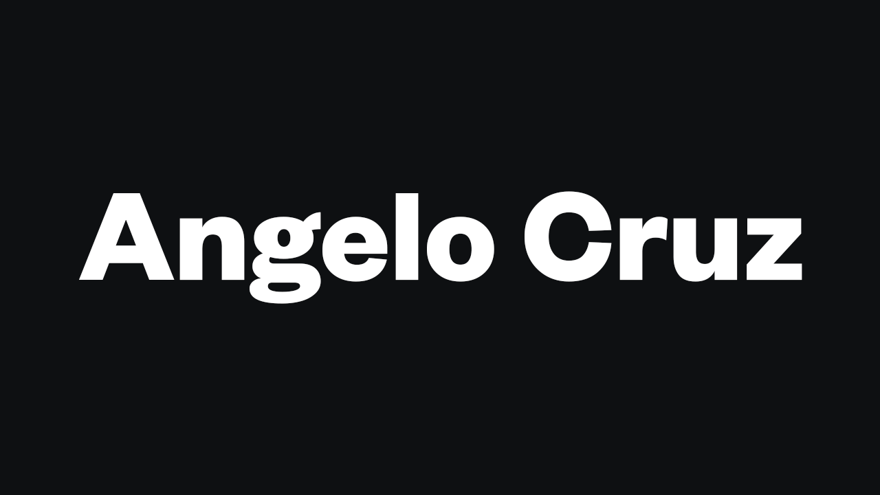 Angelo Cruz